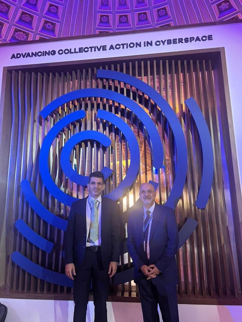 Panos Panayiotou representing Cyprus at the Global Cybersecurity Forum, Riyadh